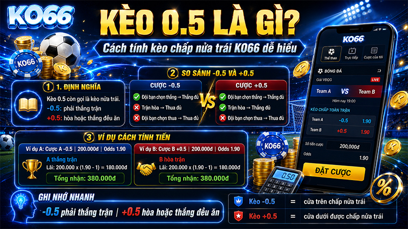 Kèo 0.5 Là Gì